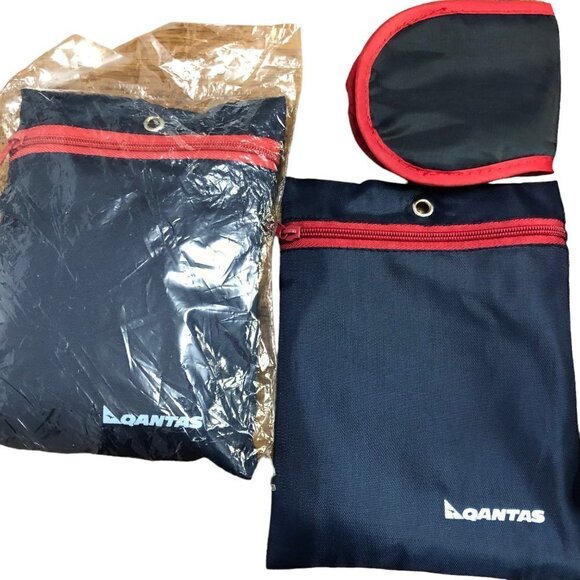 Qantas Airlines Amenity Kits Lot of 2 New Unused - Picture 3 of 3